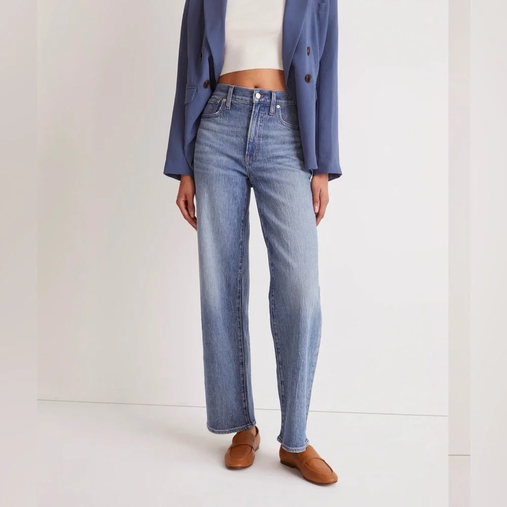 Madewell The Tall Perfect Vintage Wide-Leg Jean - Picture 2 of 13